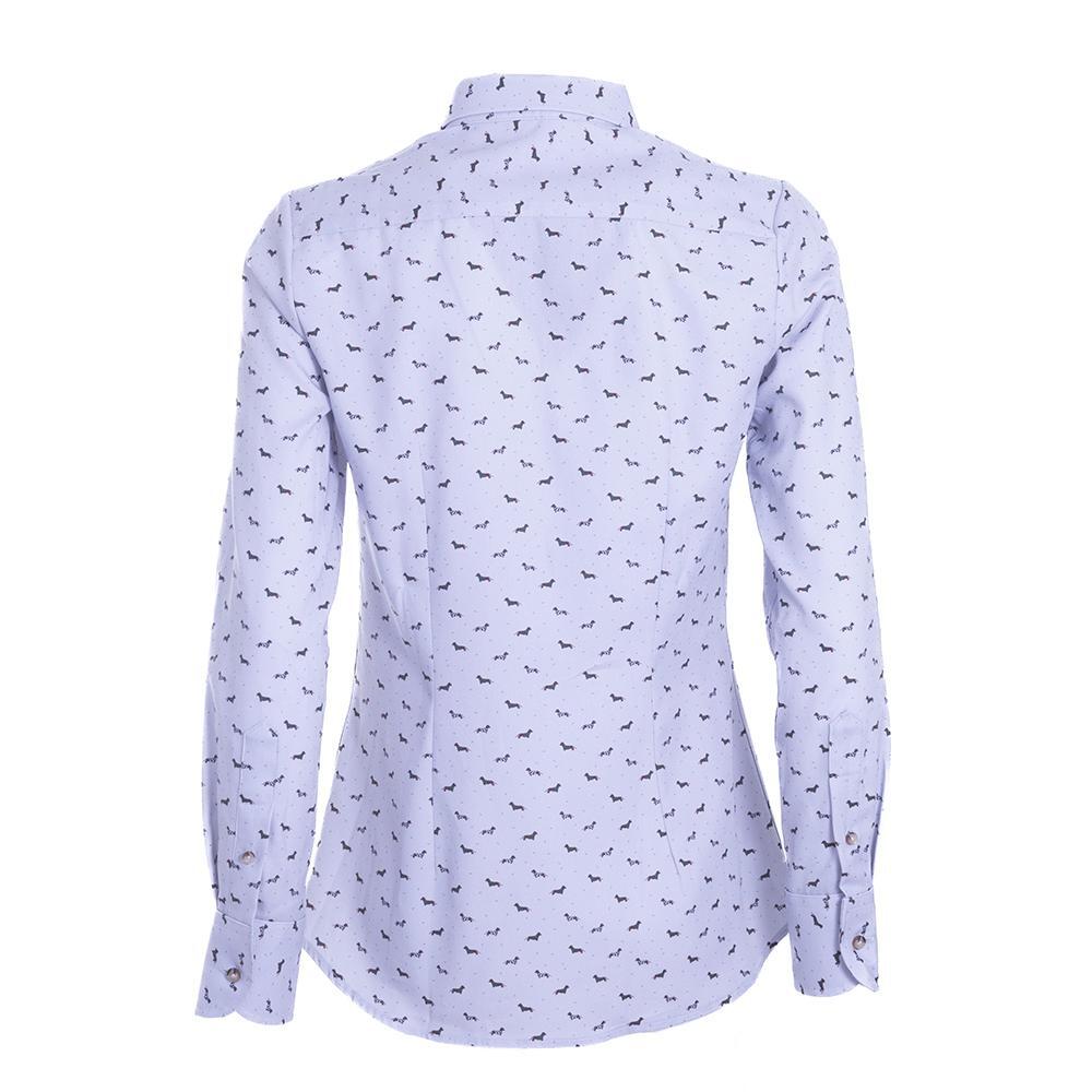 Camisa Caza Mujer Pasión Morena02099 Blanca Manga Larga 5/5