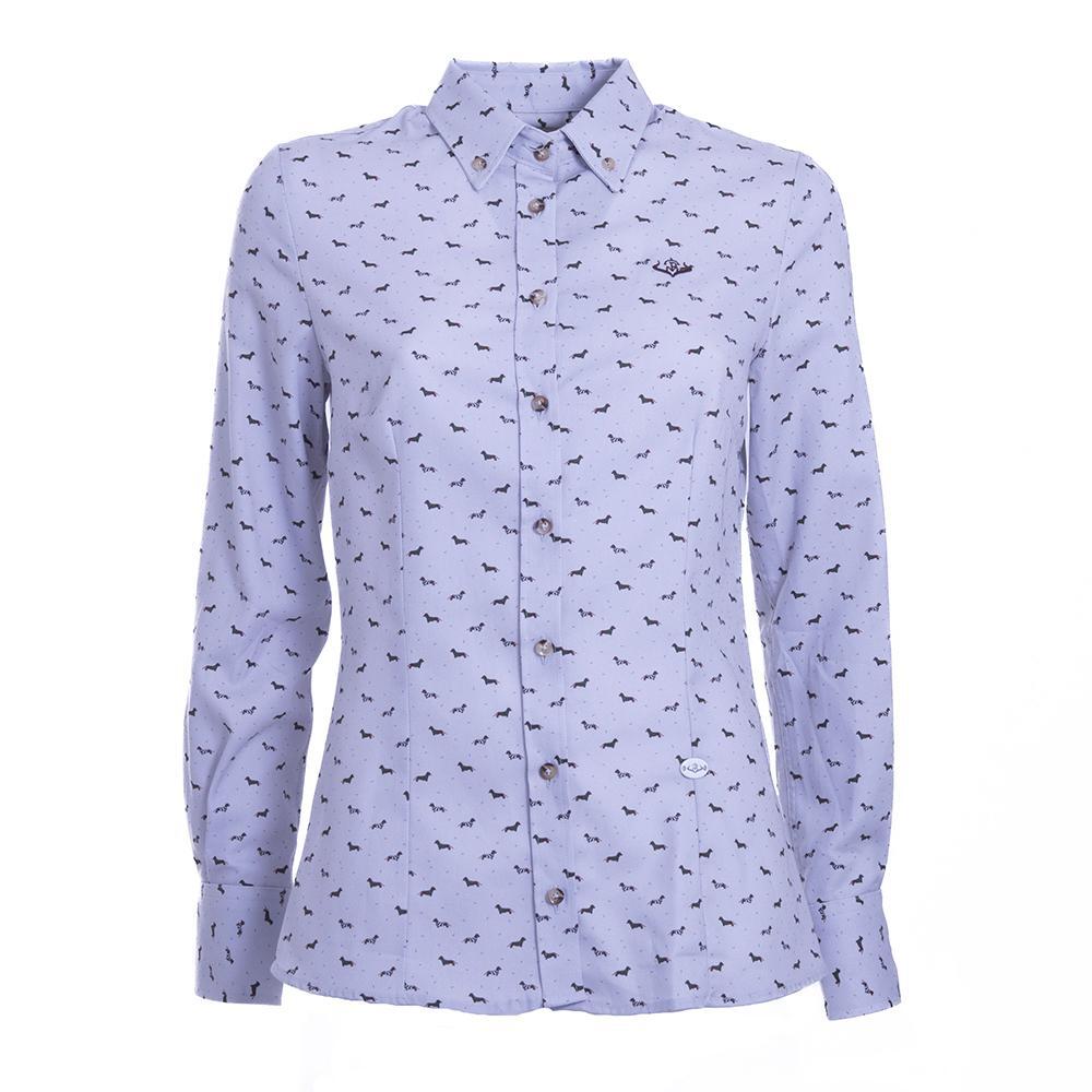 Camisa Caza Mujer Pasión Morena02099 Blanca Manga Larga 1/5