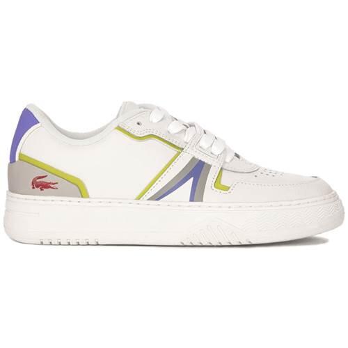 Lacoste - Chaussures Universel Femmes Lacoste L00107224sfwhb - Chaussures De Sport - Blanc|violet - 38 - Decathlon