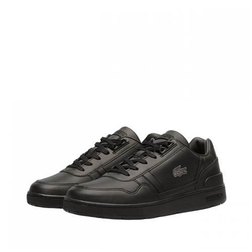 Lacoste T-clip 223 4 Sma, chaussures de tennis pour hommes, noires 2/5