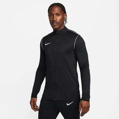 Heren nike dri-fit park20 track jacket k r zwart wit maat xxl