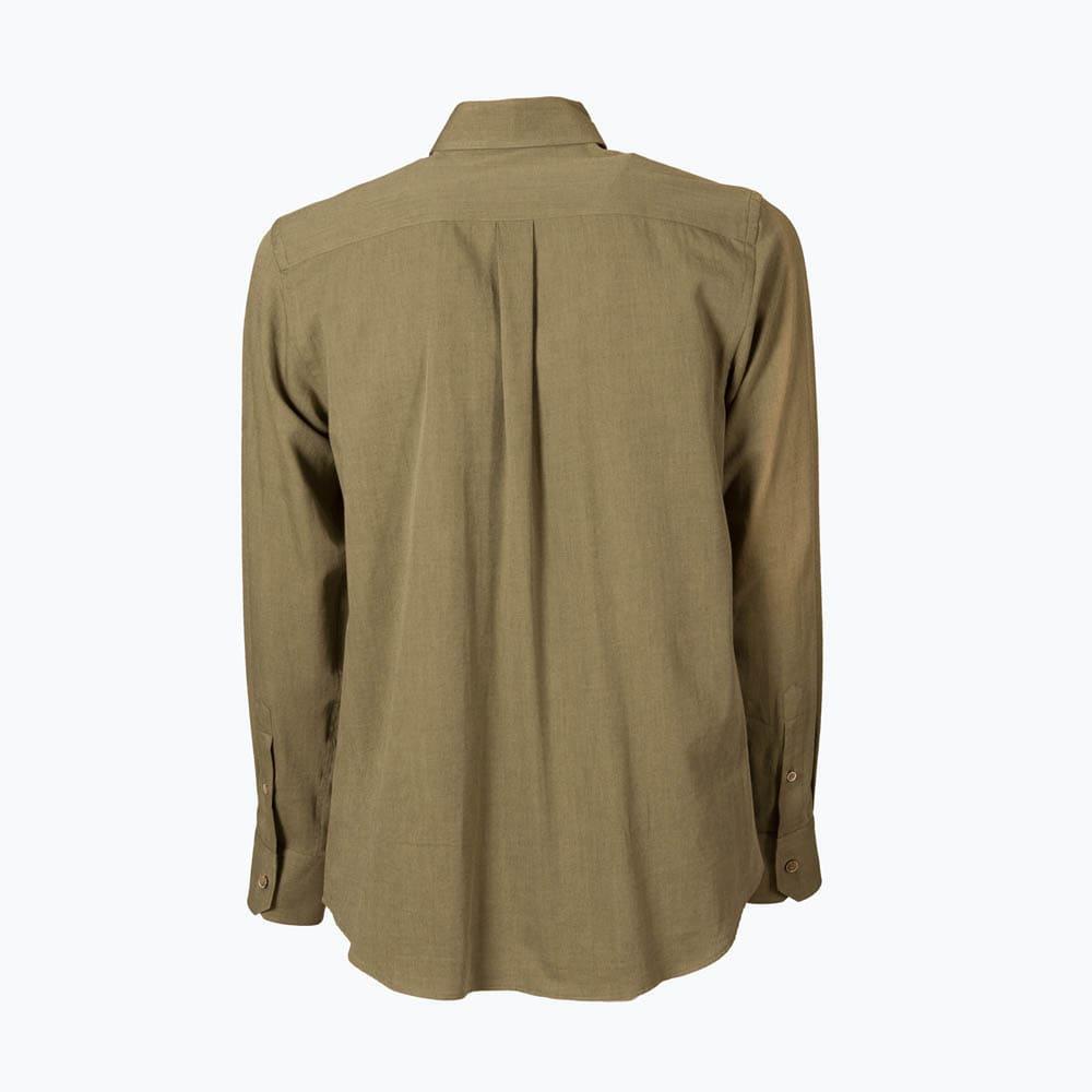 Camisa Caza Hombre Pasión Morena 01095 Verde Manga Larga 2/4