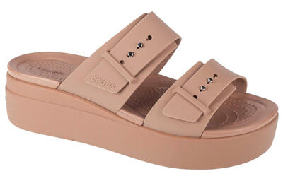 Sandalias Crocs Crocs Sandalia Brooklyn De Ancho Bajo Mujer