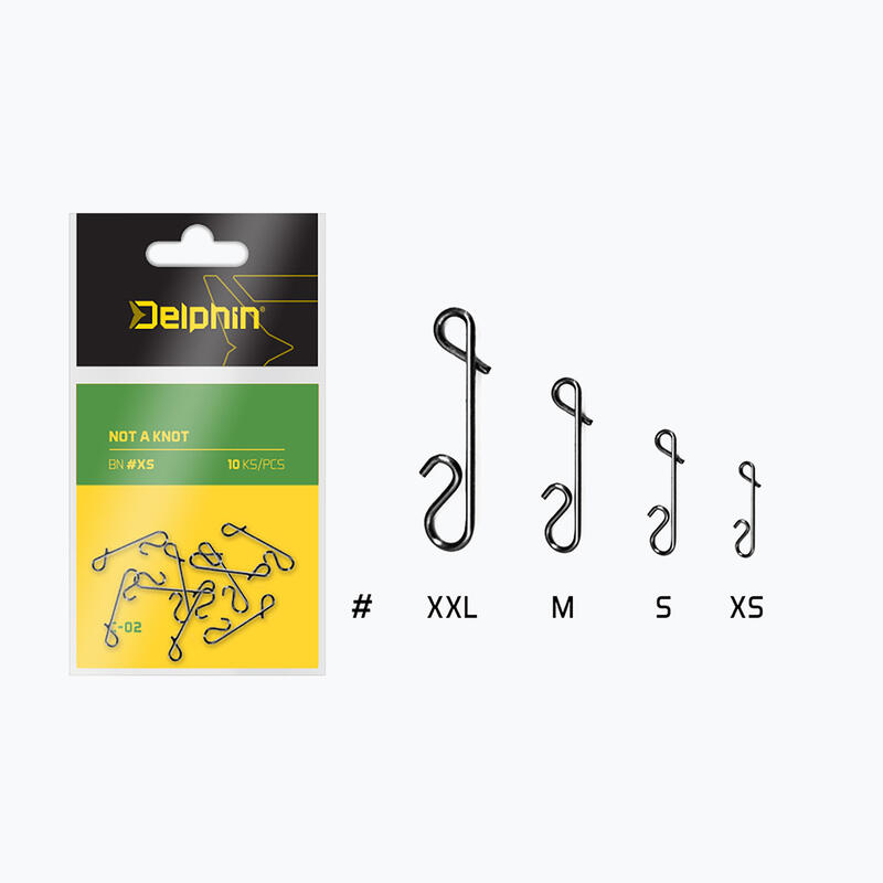 Conector rotativ Delphin Knotless C-02 10 buc.