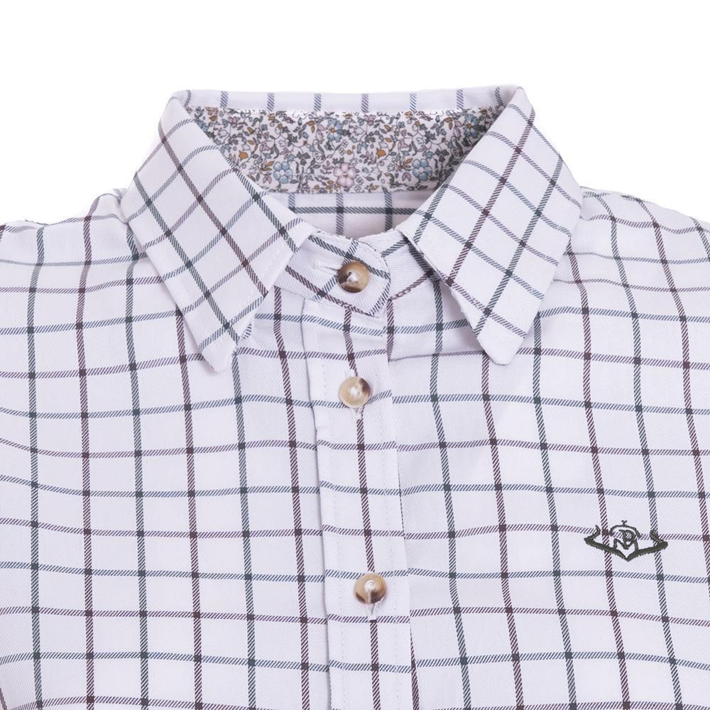 Camisa Caza Mujer Pasión Morena02093 Blanca Manga Larga 3/6