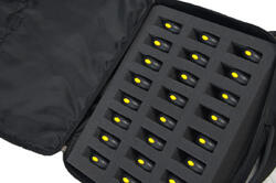 Lot de 24 chronomètres + sac de transport