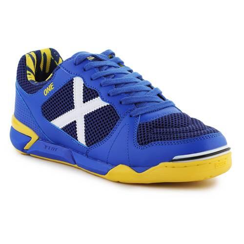 Zapatillas Fútbol Sala Hombre MUNICH ONE 60. Azules