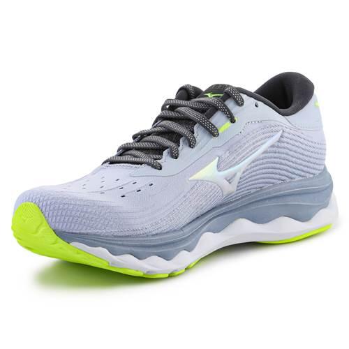 Chaussures de course Femmes Mizuno Wave Sky 5 bleu