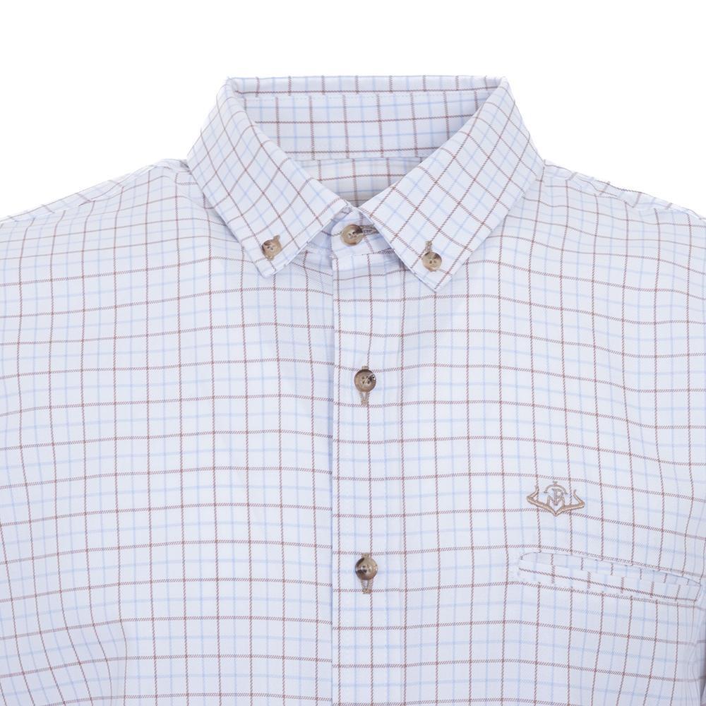 Camisa Caza Hombre Pasión Morena01105 Blanca Manga Larga 2/5