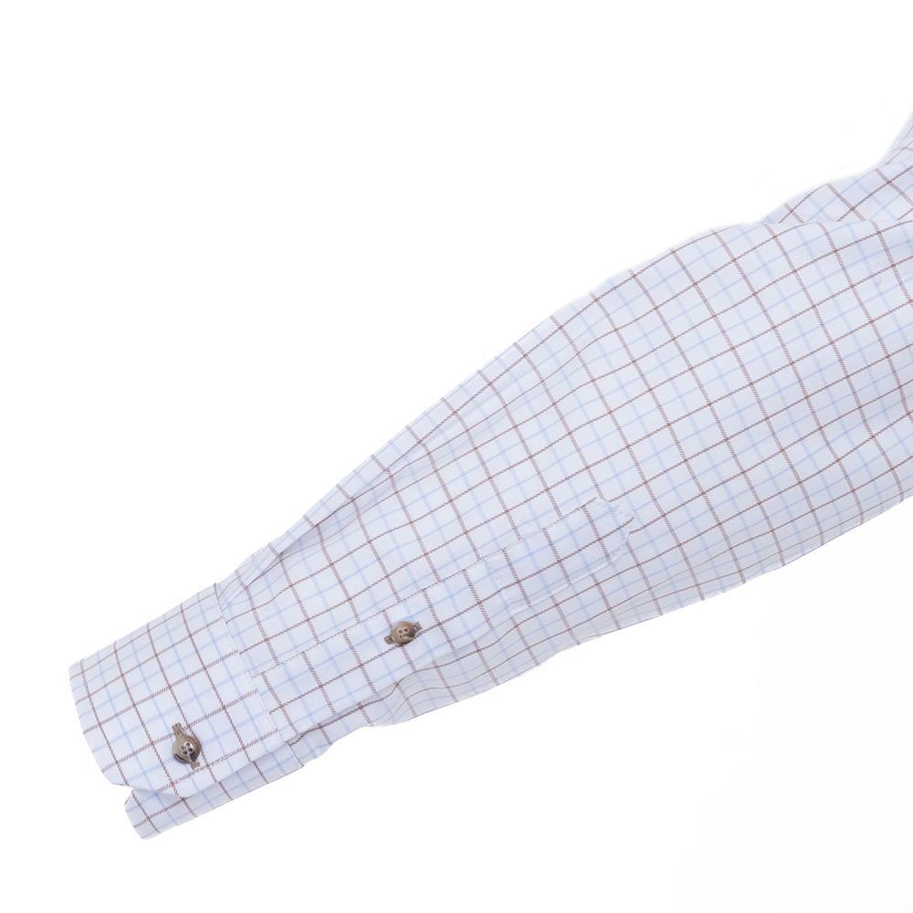 Camisa Caza Hombre Pasión Morena01105 Blanca Manga Larga 4/5