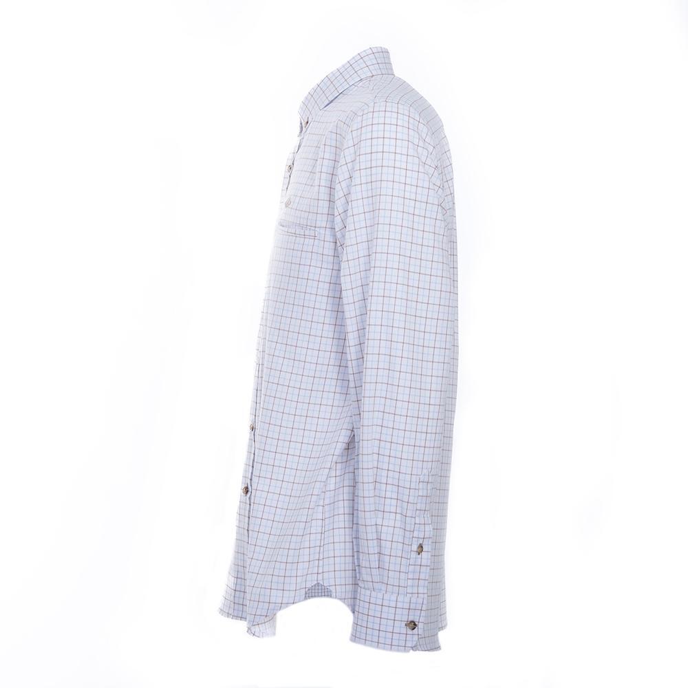 Camisa Caza Hombre Pasión Morena01105 Blanca Manga Larga 3/5