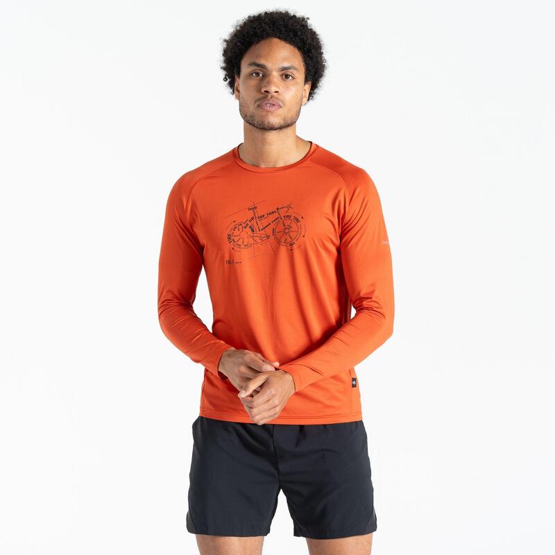 T-shirt de sport à manches longues homme Tech