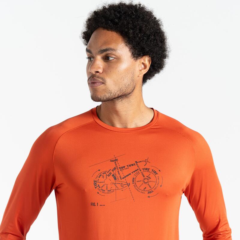 T-shirt de sport à manches longues homme Tech