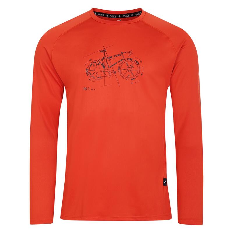 T-shirt de sport à manches longues homme Tech