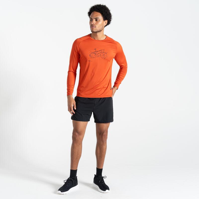 T-shirt de sport à manches longues homme Tech