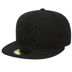 Casquette New Era Black On Black, Noir, Unisexe