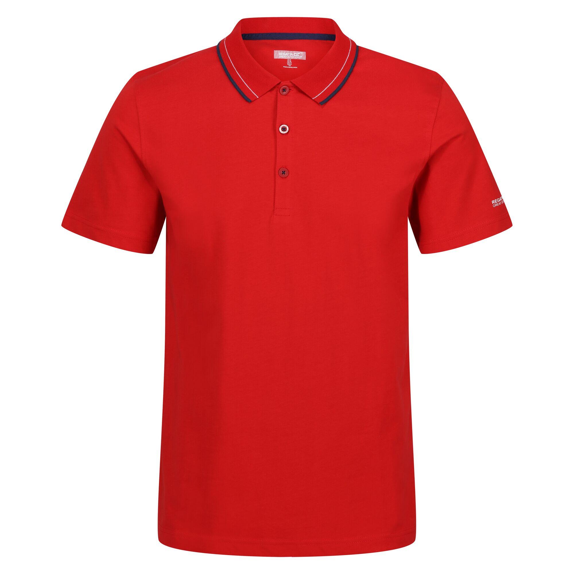 Men's FORLEY Polo Shirt (Danger Red)