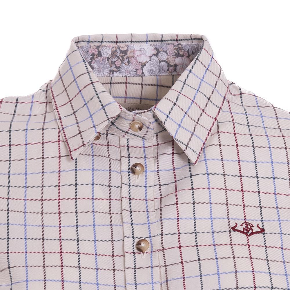 Camisa Caza Mujer Pasión Morena02094 Blanca Manga Larga 2/5