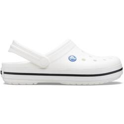Tongs Crocs Crocband, Blanc, Unisexe