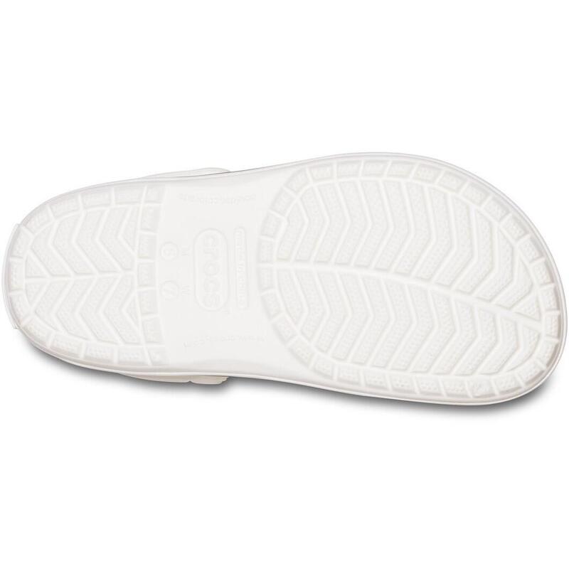 Chinelos Crocs Crocband, Branco, Unissexo