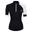 Maillot de cyclisme COMPASSION Femme (Noir / Blanc)