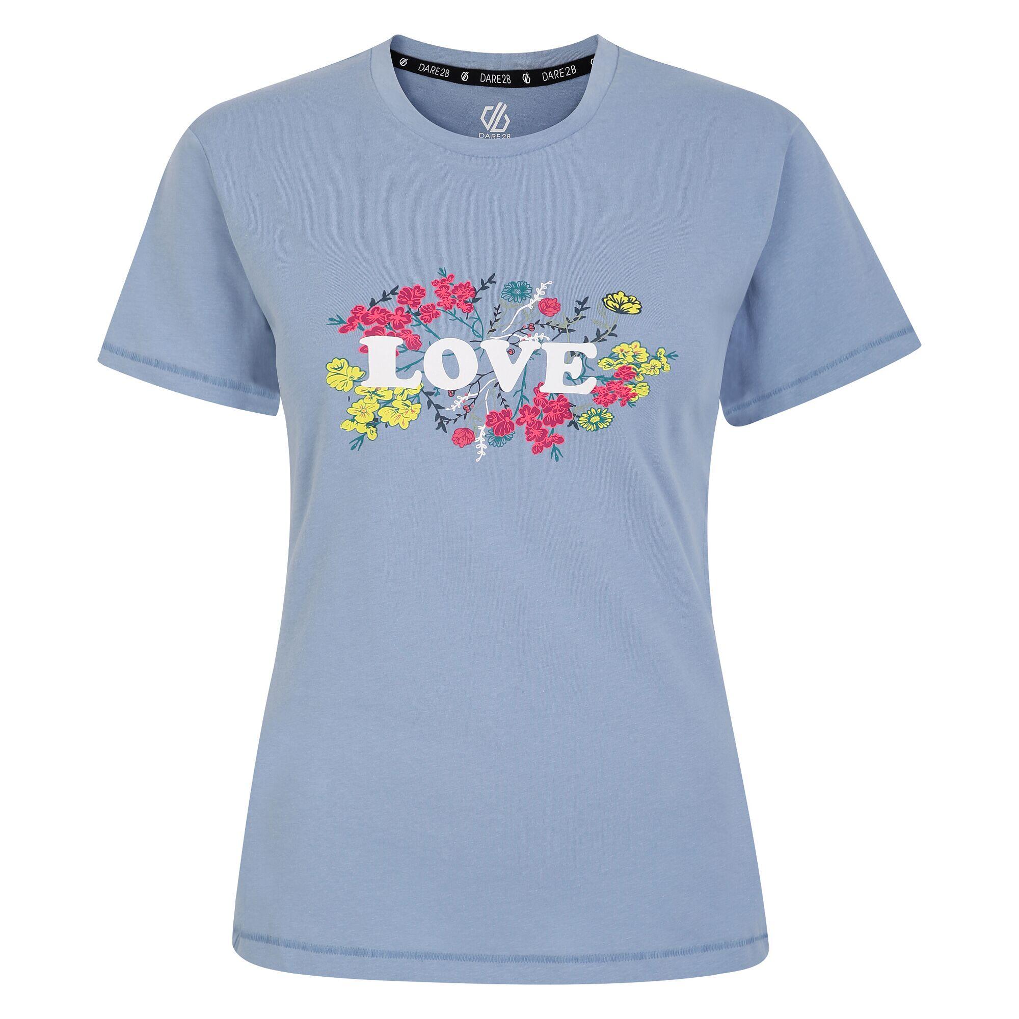 Tshirt da donna TRANQUILITY (blu sbiadito)