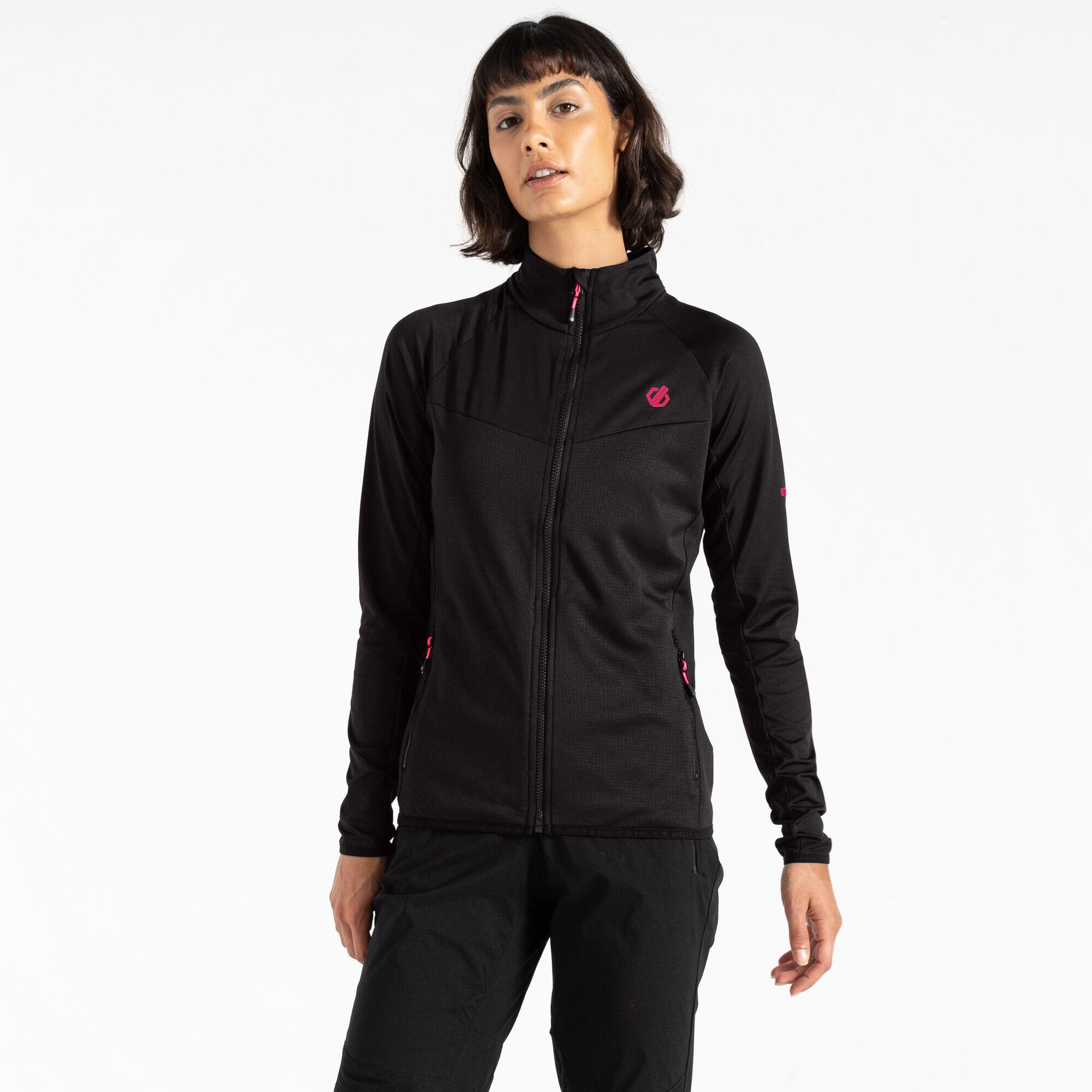 Dare 2b - Couche Intermédiaire De Randonnée Extensible Femme Ascending - Sweat-shirt - Noir - Decathlon