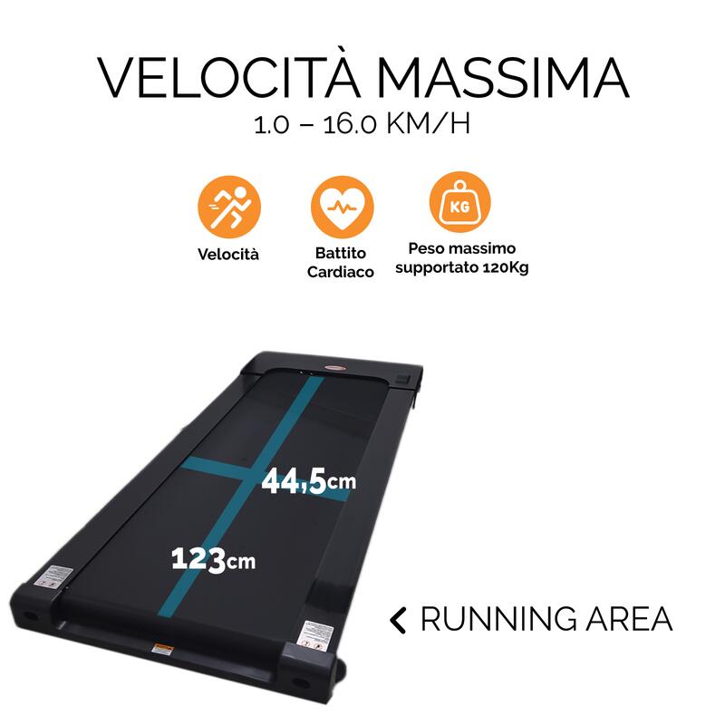 Tapis Roulant Elettrico 16 km/h FLT6450B [o] FF