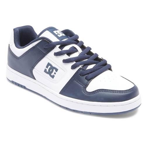 white / navy blue