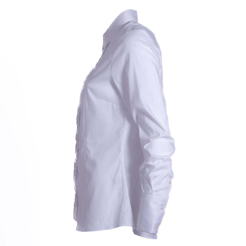 Camisa Caza Mujer Pasión Morena 02088 Blanca Manga Larga 3/5