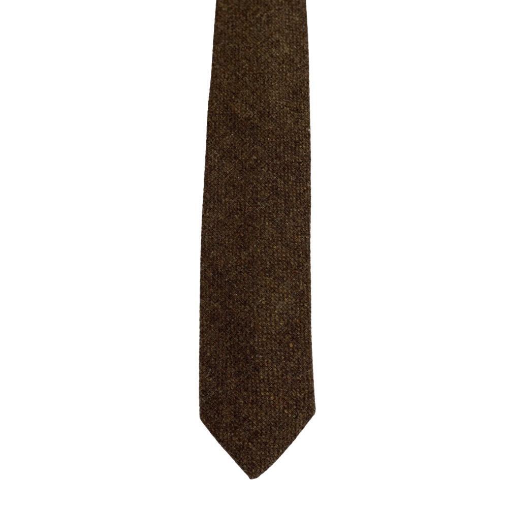 Corbata Caza Pasión Morena 33001 Marrón Tweed 3/3