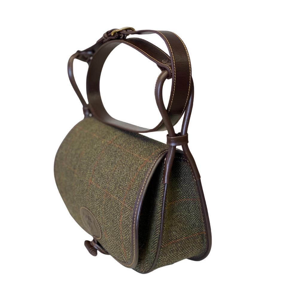 Bolso Bandolera Mujer Pasión Morena 29007 Caqui Tweed Piel Ajustable 3/4