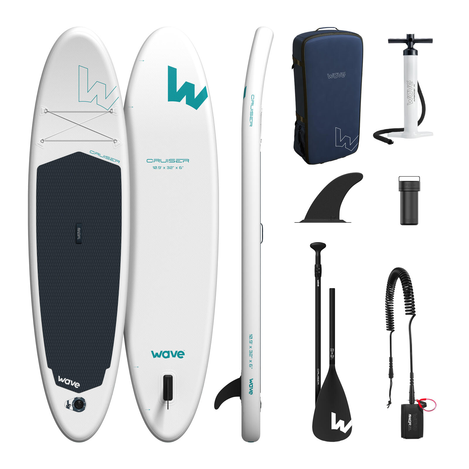 Wave Cruiser 2.0 SUP Inflatable Paddleboard 2/5