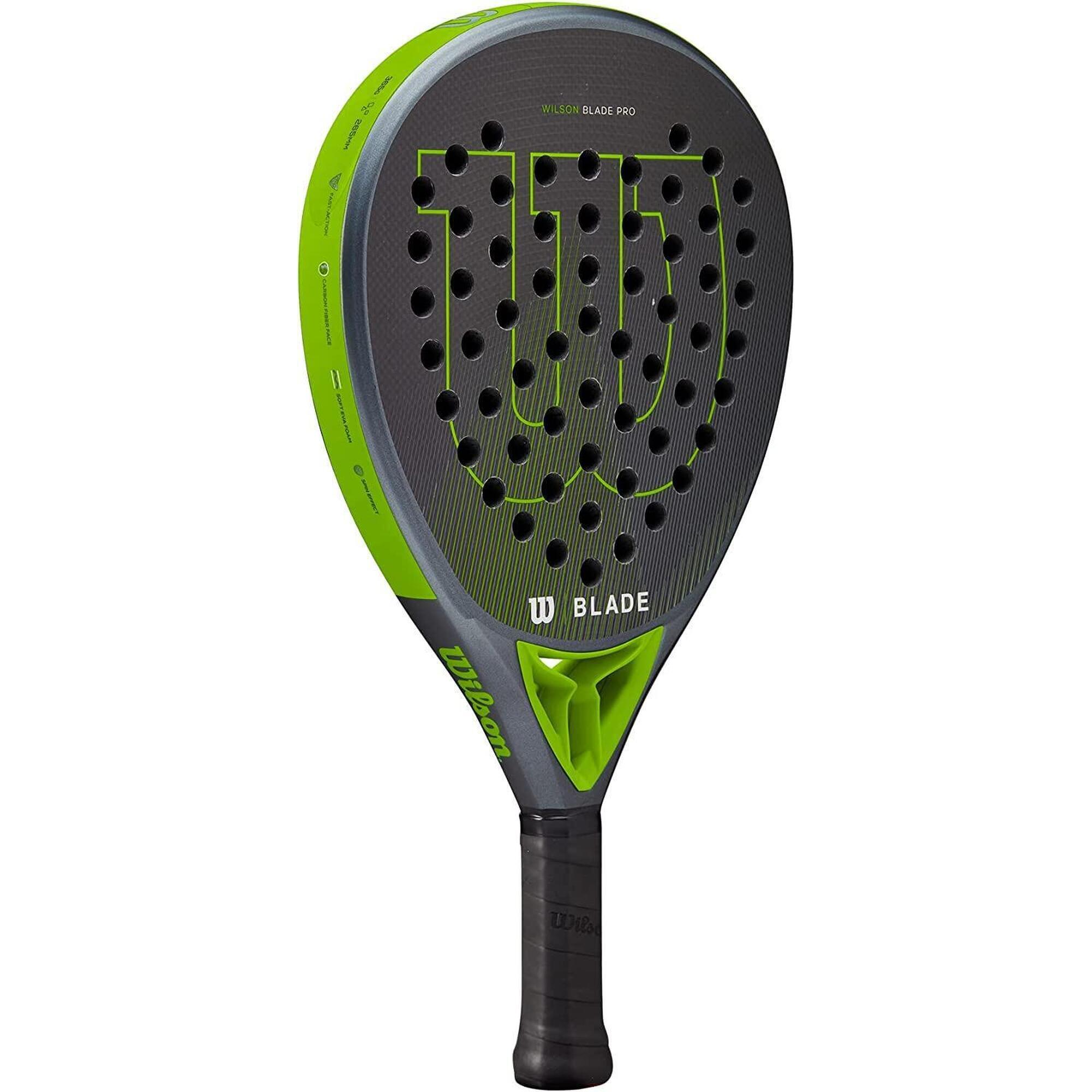 Rachetă Wilson Blade Pro Padel V2 neagră și verde
