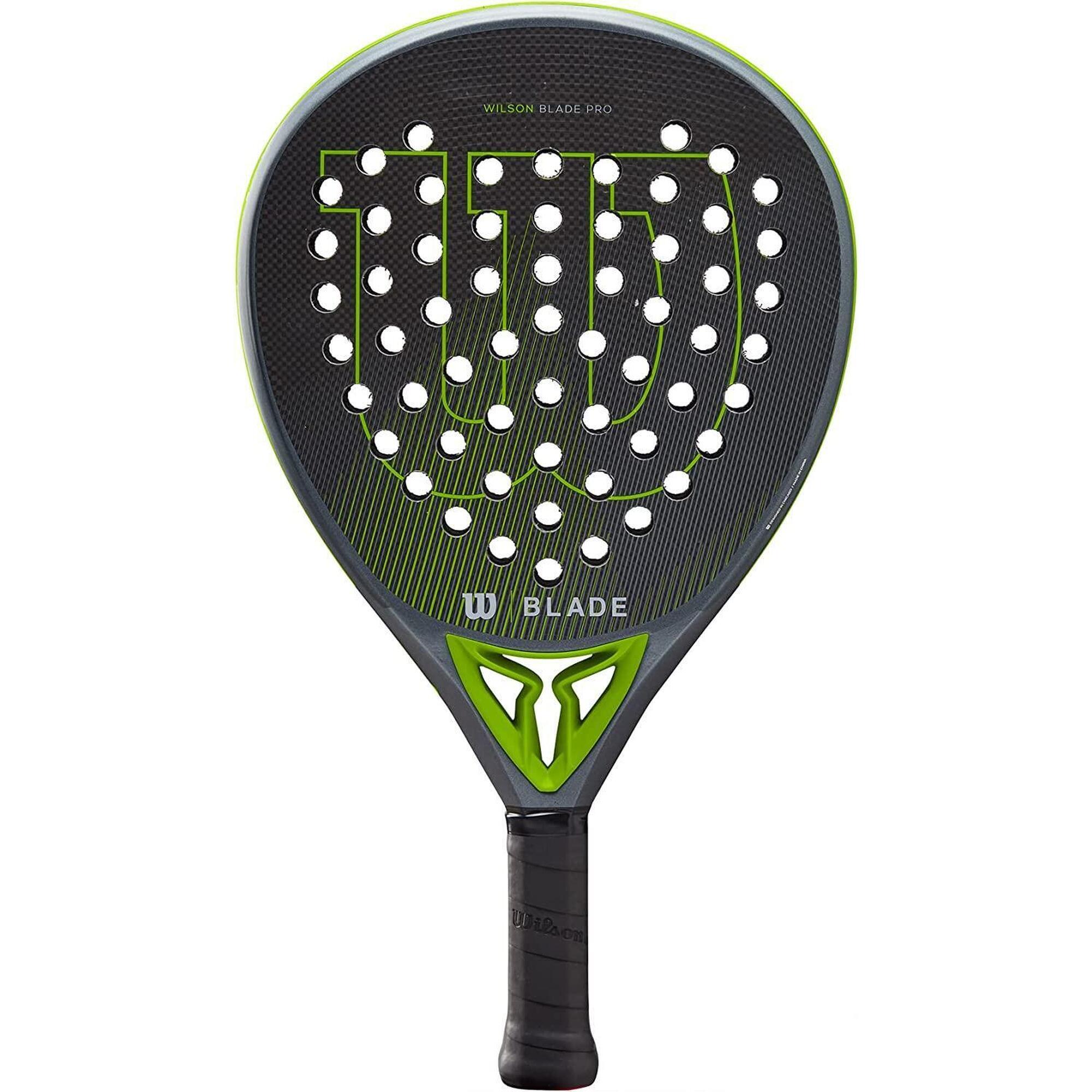 Wilson - Wilson Blade Pro Padel V2 2 Noir Et Vert - Raquette De Padel - Noir - Taille Unique - Decathlon