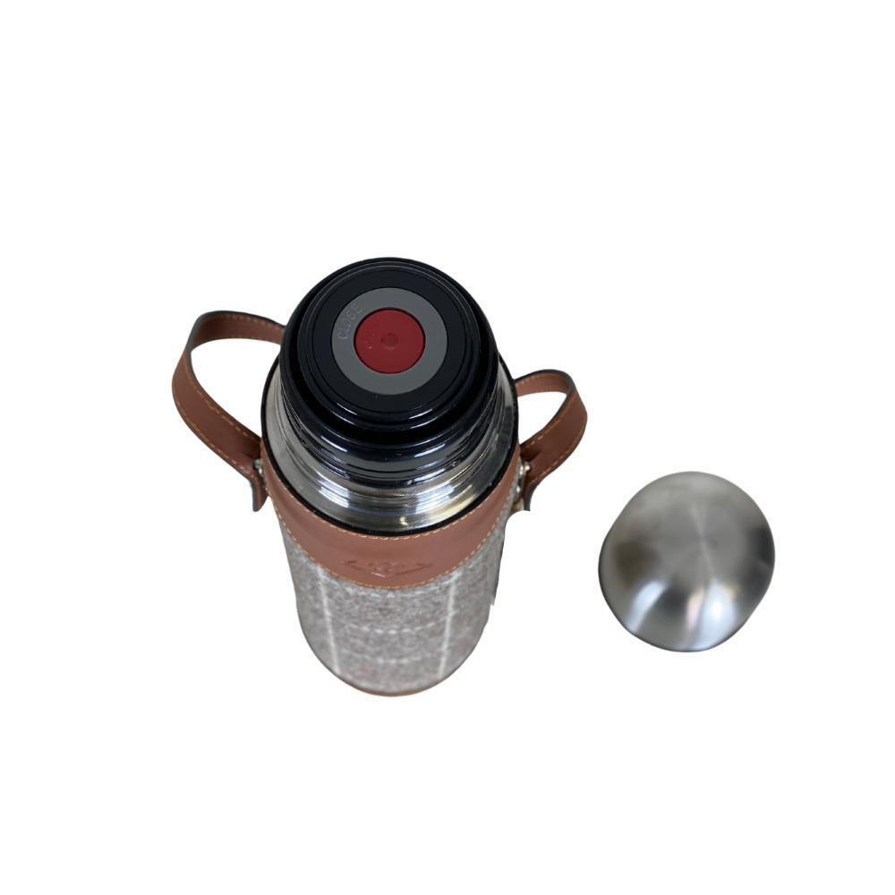 Termo Caza Pasión Morena 35001 Gris Tweed con Asa 0.5L 5/5