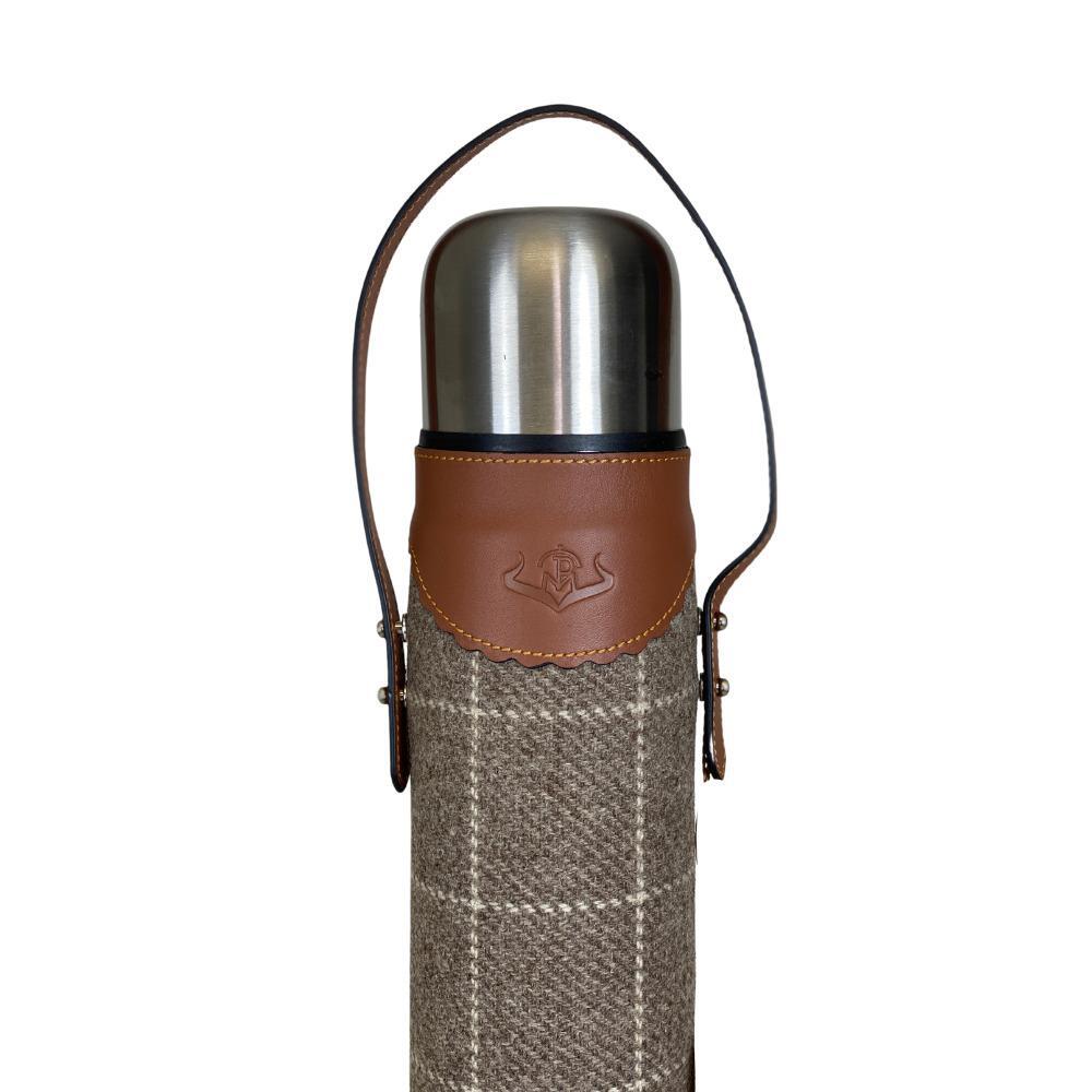 Termo Caza Pasión Morena 35001 Gris Tweed con Asa 0.5L 2/5
