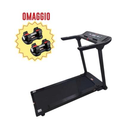 Tapis Roulant Elettrico 16 km/h con omaggio FF