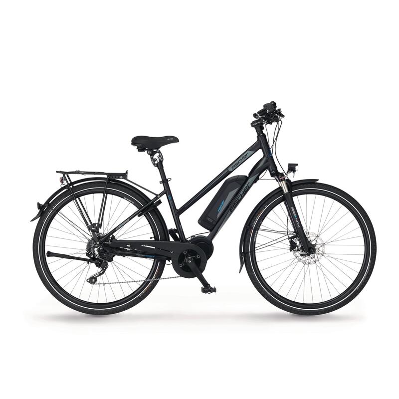 FISCHER Trekking E-Bike Viator ETD 1861.1 - schwarz, RH 49 cm, 28 Zoll, 627 Wh