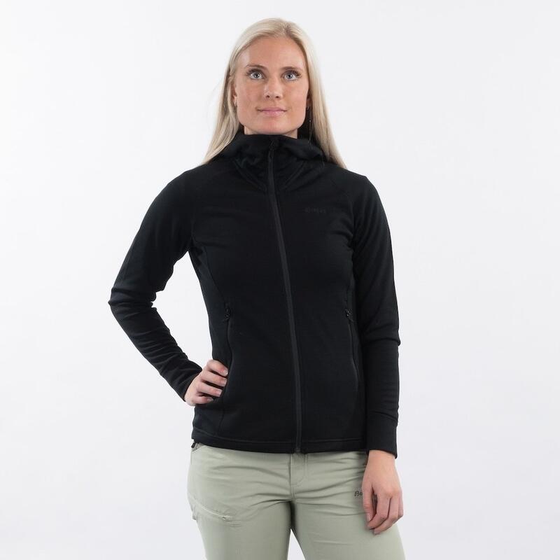 Bergans of Norway Veste en Laine Ulstein - Noir - Femmes