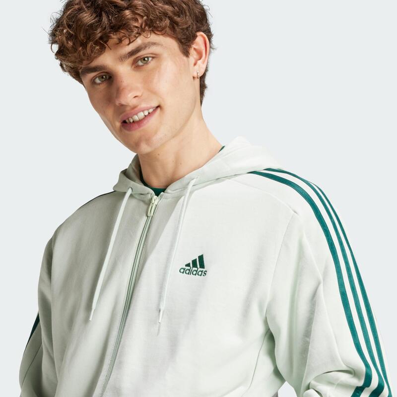 Veste à capuche zippée 3 bandes Essentials