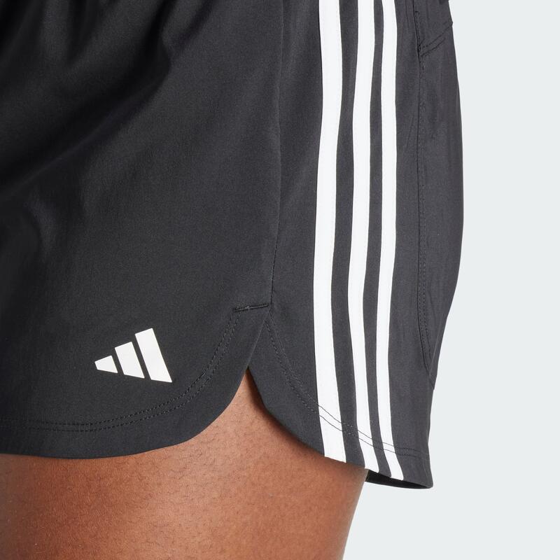 Pacer Training 3-Stripes Geweven High-Rise Short