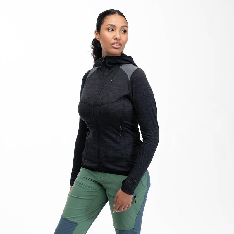 Bergans of Norway Active Mid Hood Jacket - Noir - Femmes