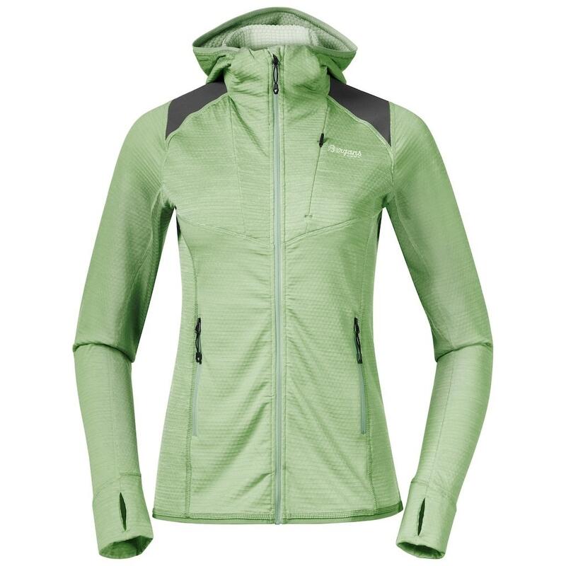 Bergans of Norway Veste Rabot Active Mid Hood W - Light Jade Green