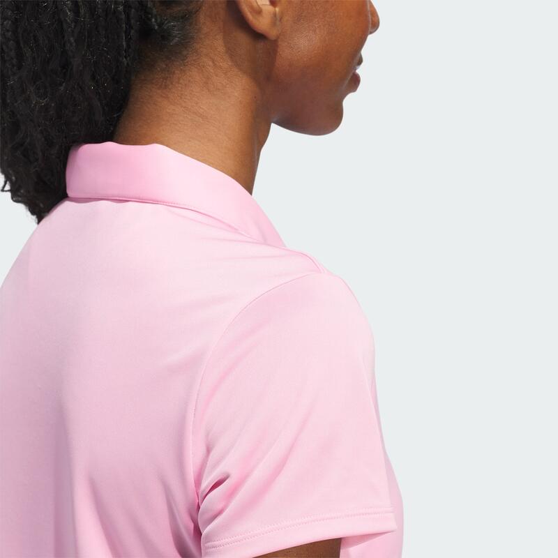 Solid Performance Poloshirt met Korte Mouwen