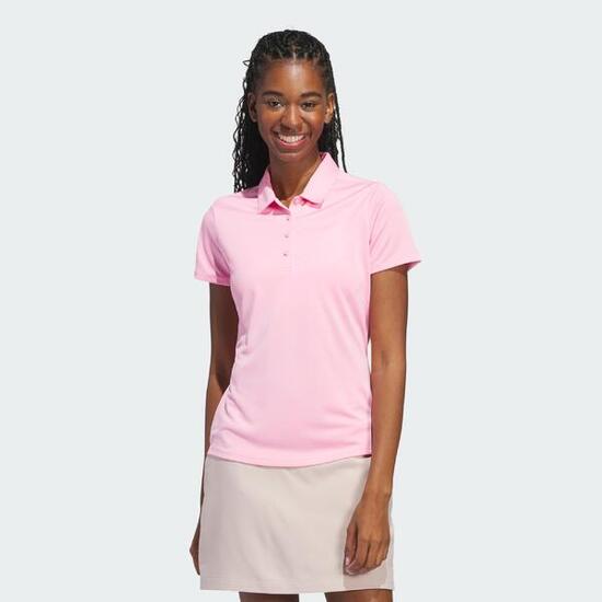 Solid Performance Short Sleeve Poloshirt für Damen
