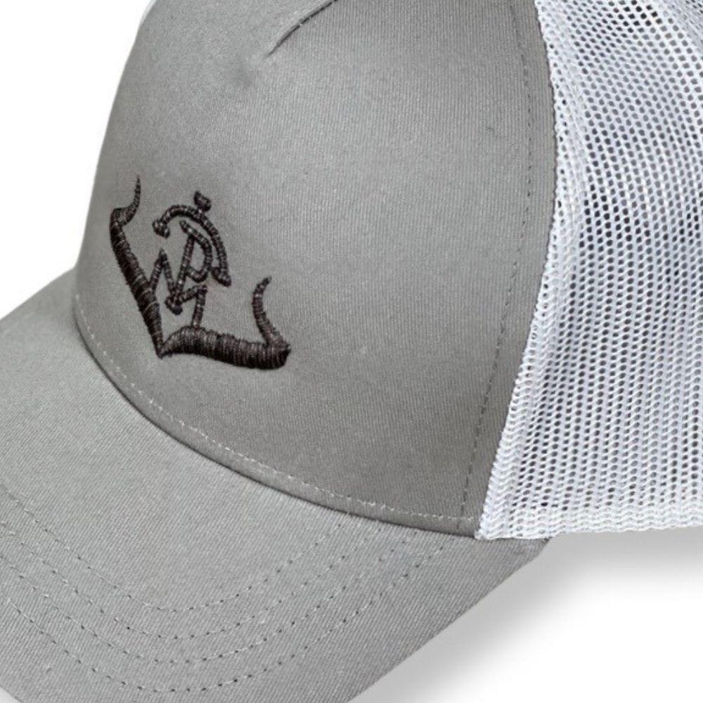 Gorra Caza Pasión Morena 26015 Trucker Gris Logo 3/3