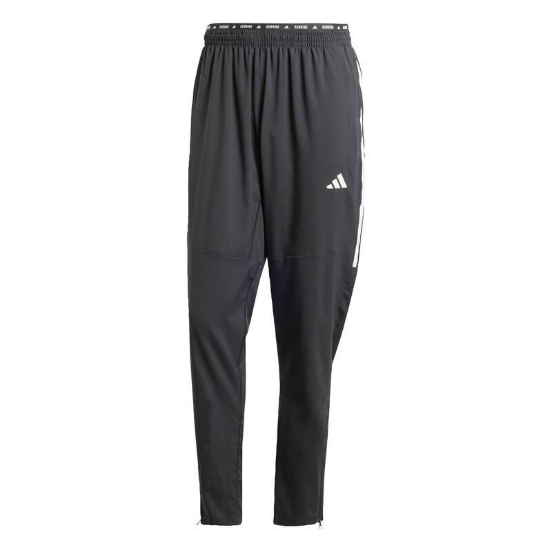 Pantaloni Own the Run cu 3 dungi