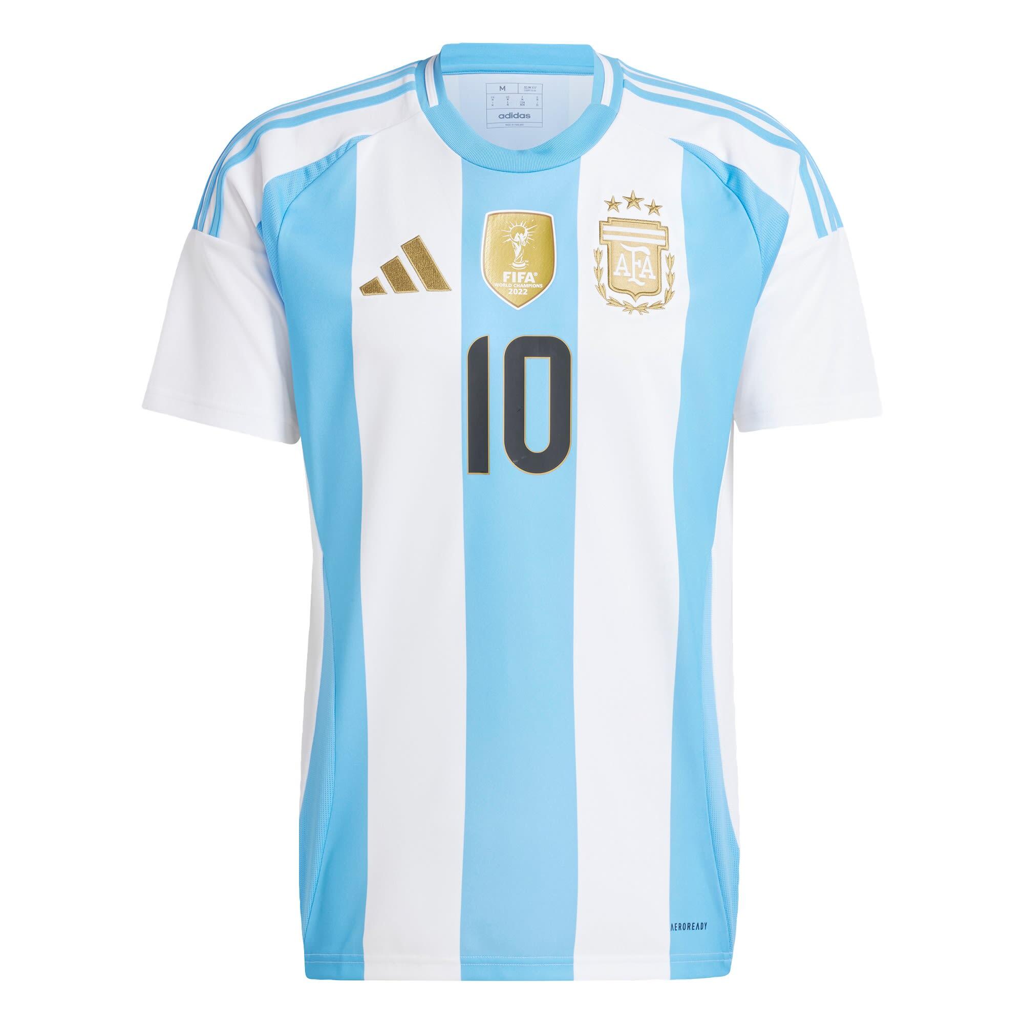 Argentinien 24 Messi Heimtrikot 2/6