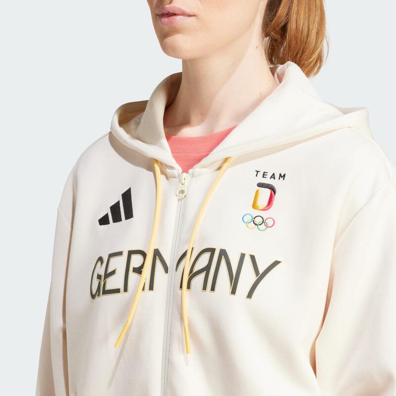 Veste à capuche entièrement zippée Équipe d'Allemagne